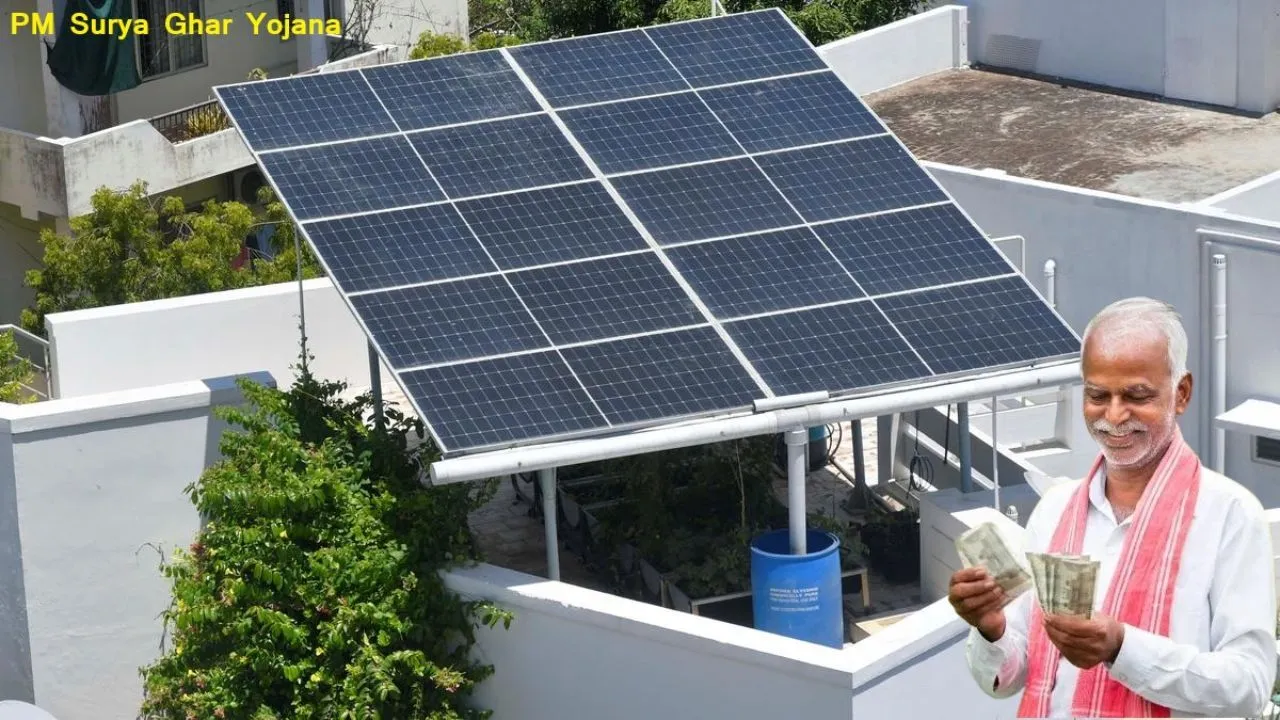 Rooftop solar installed under PM Surya Ghar Yojana in Madhya Pradesh