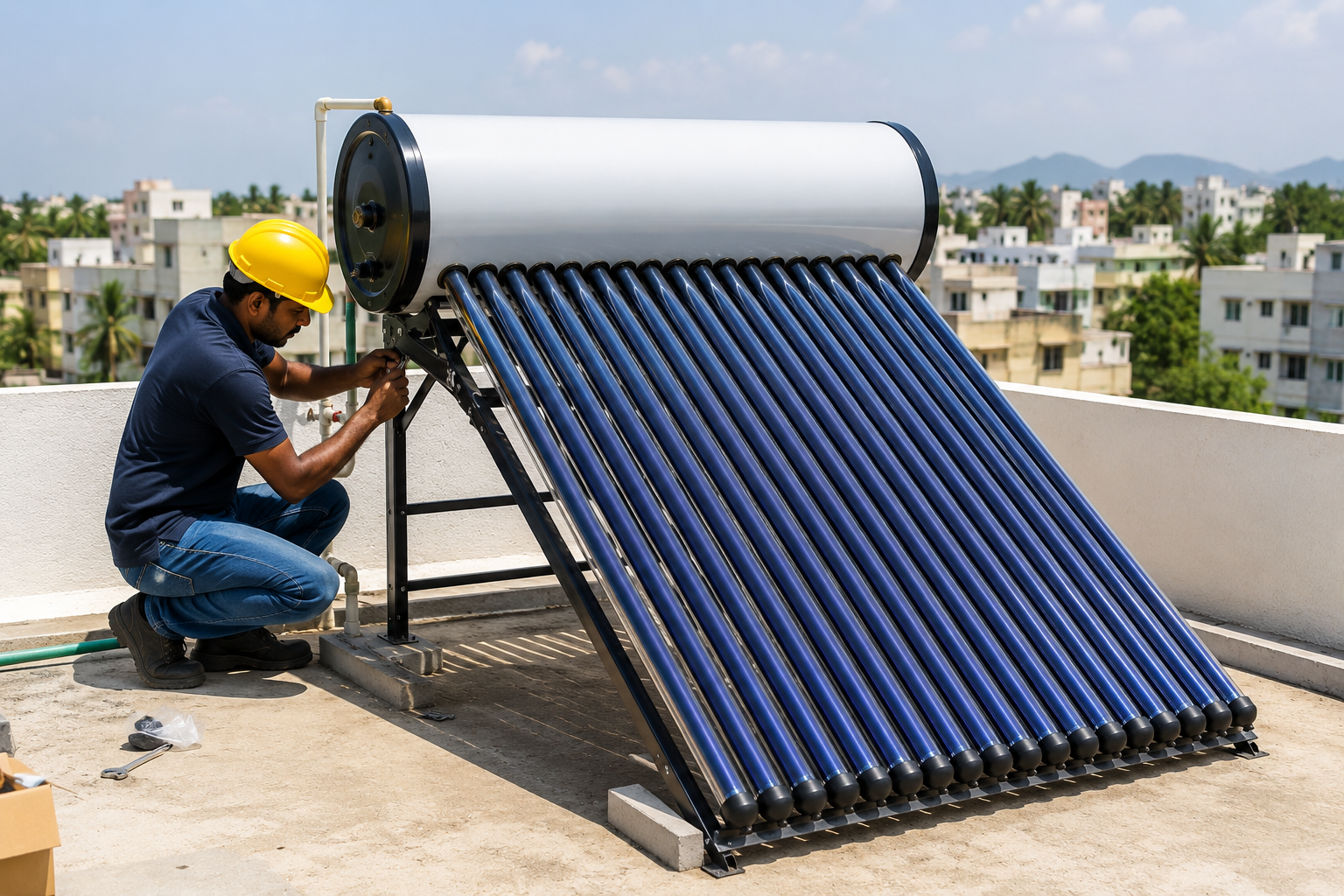 Solar Water Heater in Jaora, Madhya Pradesh